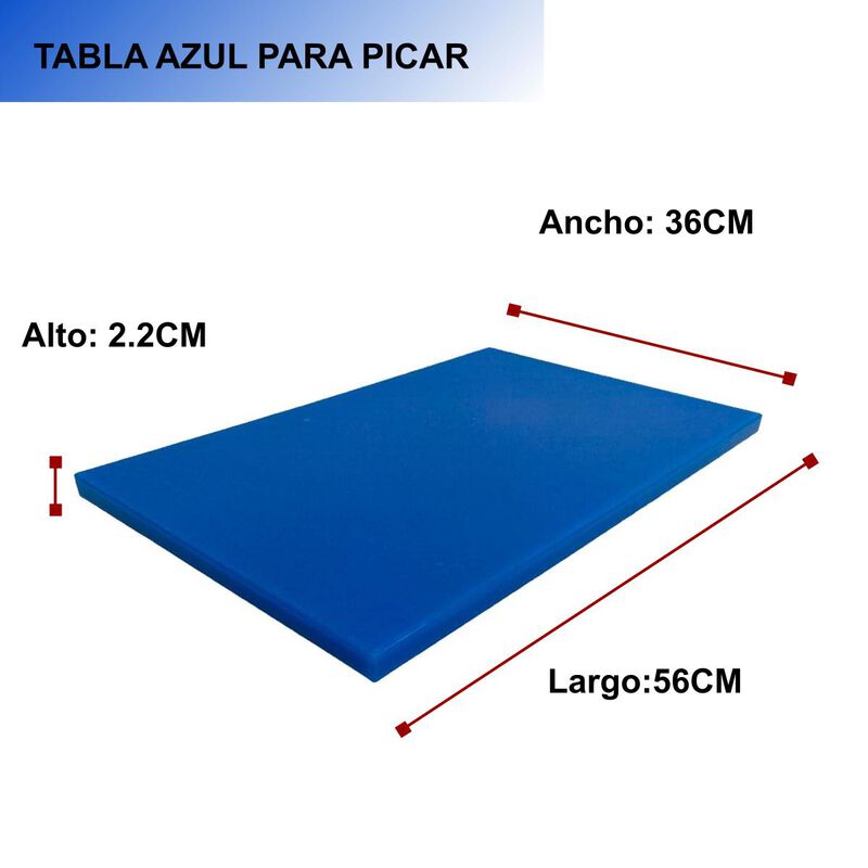 Tabla para picar azul Shorbull image number null