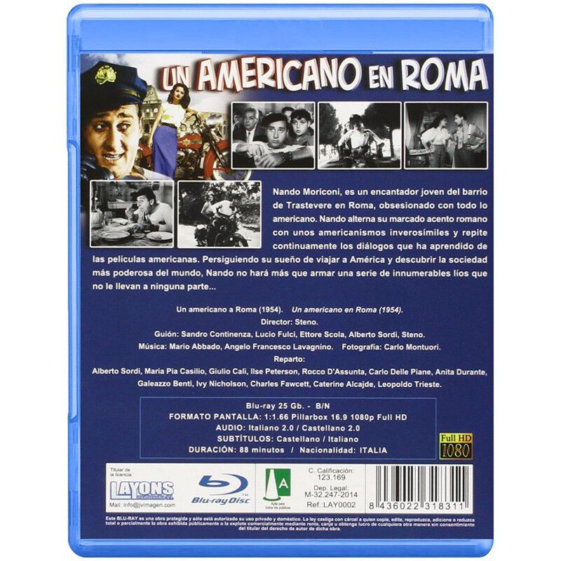 Un Americano En Roma [blu-ray] image number null