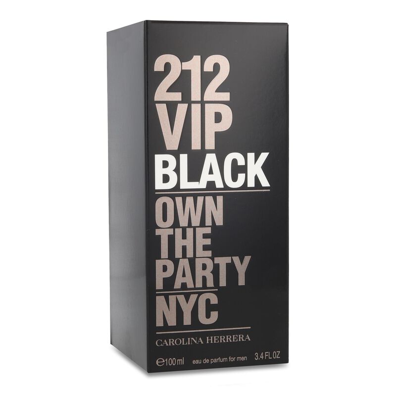 212 Vip Black Men 100 Ml Edp Spray image number null
