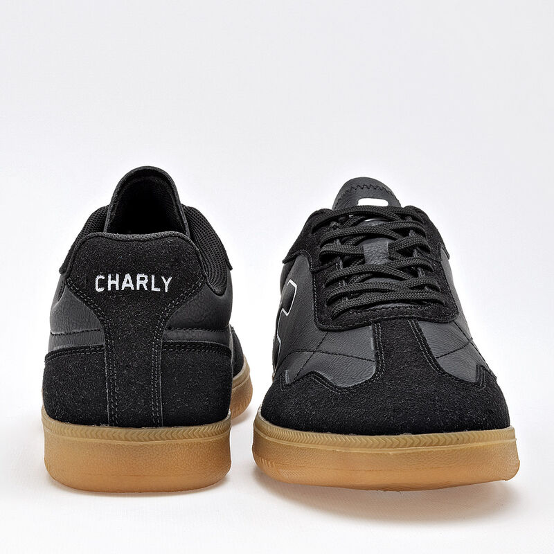 Charly Tenis deportivo para hombre negro, futbo... image number null