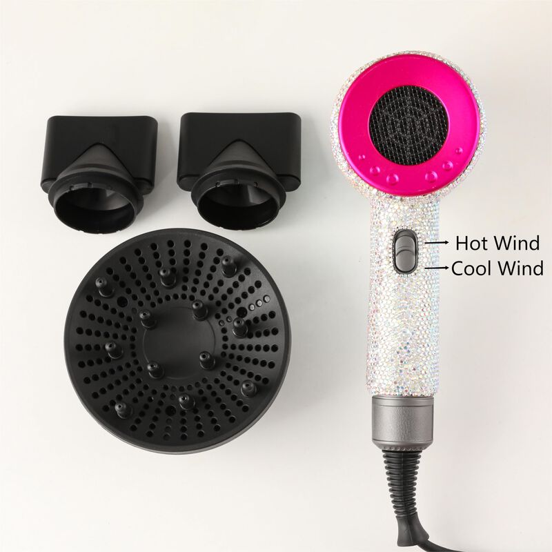 Secador De Pelo Yoloonly 1800w I&oacute;nico Con Difus... image number null