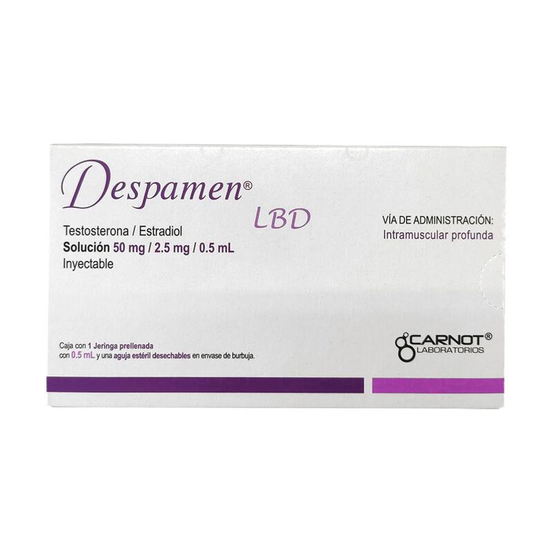 Despamen Lbd 50/2.5 Mg 1 Jeringa image number null