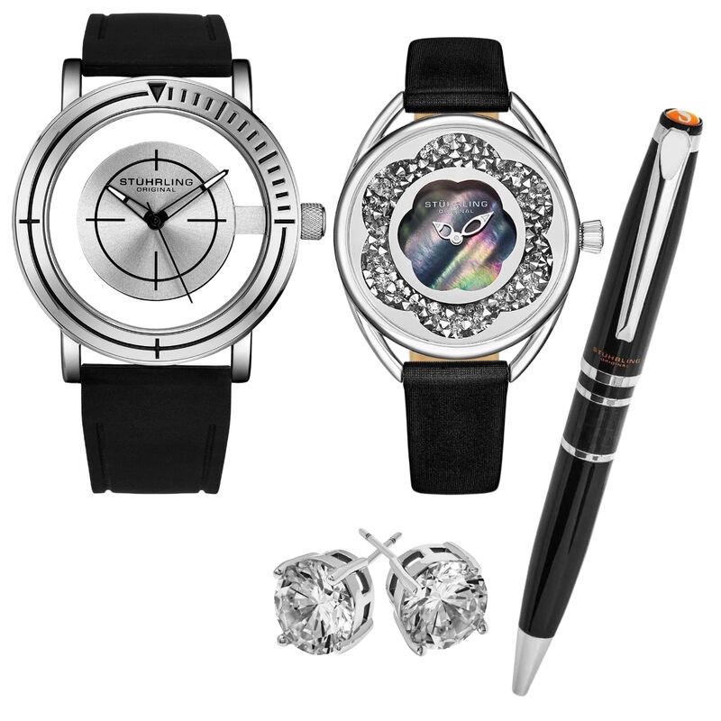 Set de relojes Stührling para pareja modelo 391... image number null