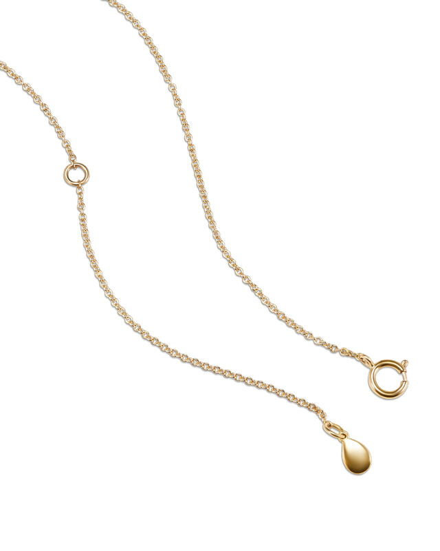 Gargantilla Oro Amarillo 14k Con 5 Pts Diamante... image number null