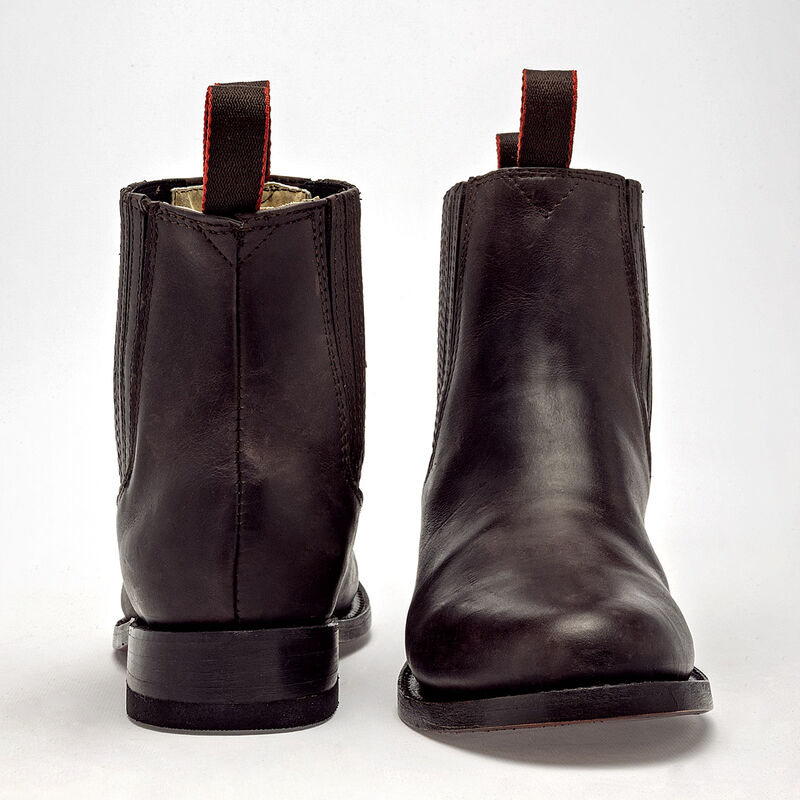 Andre V Bota para hombre. Caf&eacute;, suela de cuero image number null