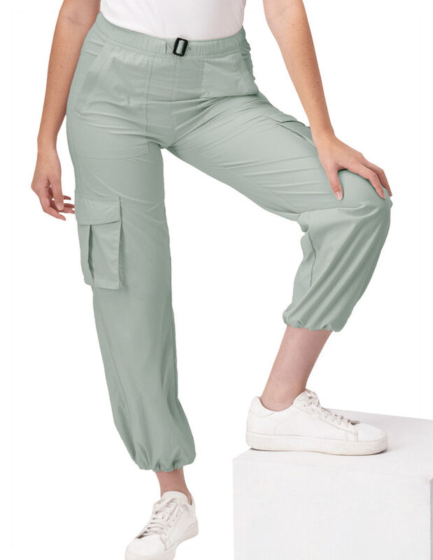 Pantalon Mujer Tipo Cargo Verde agua  Roosevelt... image number null