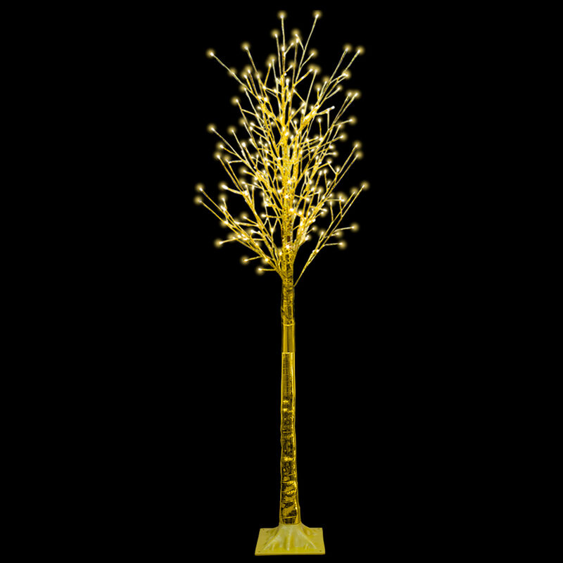 Árbol Luces LED Cálida 240 focos, Luz Cálida ca... image number null