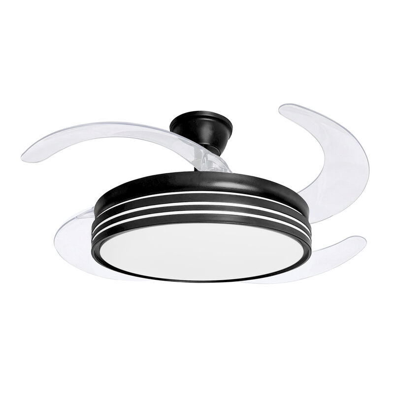 Ventilador de Techo LED Torbellino 72W Negro Ma... image number null