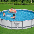 Alberca R&iacute;gida con Estructura Bomba y Filtro Redonda 4.27X.84cm Caja 1