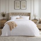 Juego De Ropa De Cama Bedsure, Tama&ntilde;o King, Blanco, Con 2 Fundas De Almohada