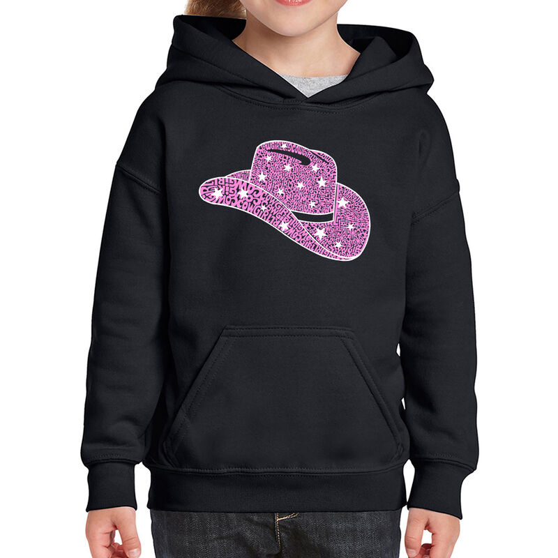 Sudadera Con Capucha Word Art Para Ni&ntilde;a - Sombr... image number null
