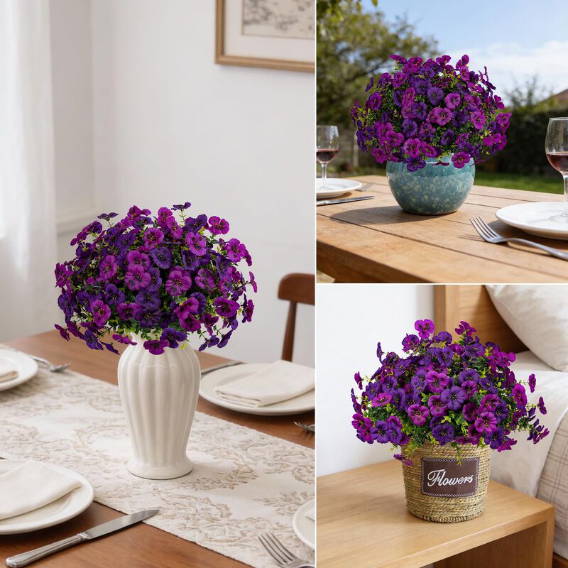 Flores Artificiales Stylenest 36 cm 12 Ramos Mu... image number null