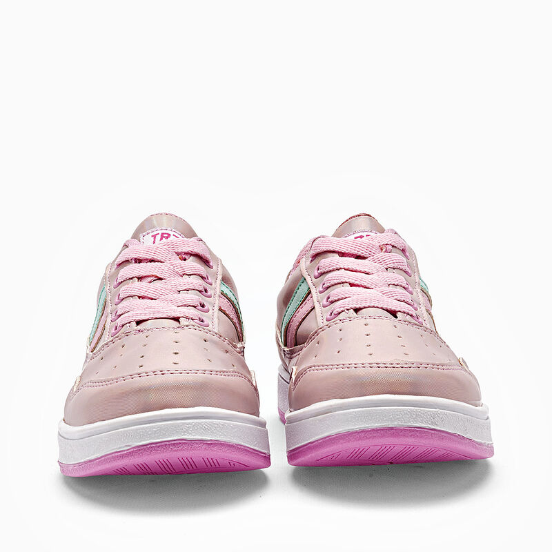 Tres-A tenis para ni&ntilde;a rosa tornasol cod 140833... image number null