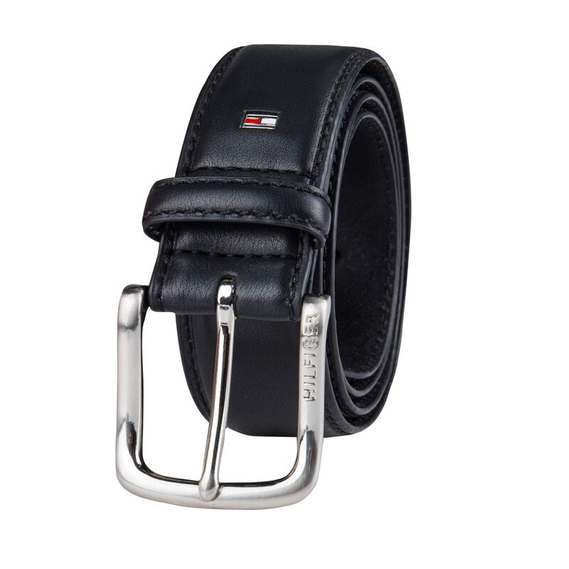 Cintur&oacute;n Casual Tommy Hilfiger Para Hombre Negr... image number null