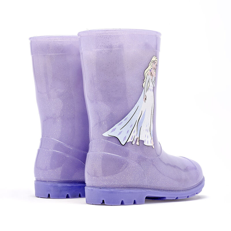 Top moda Bota de lluvia Lila Para Ni&ntilde;a image number null