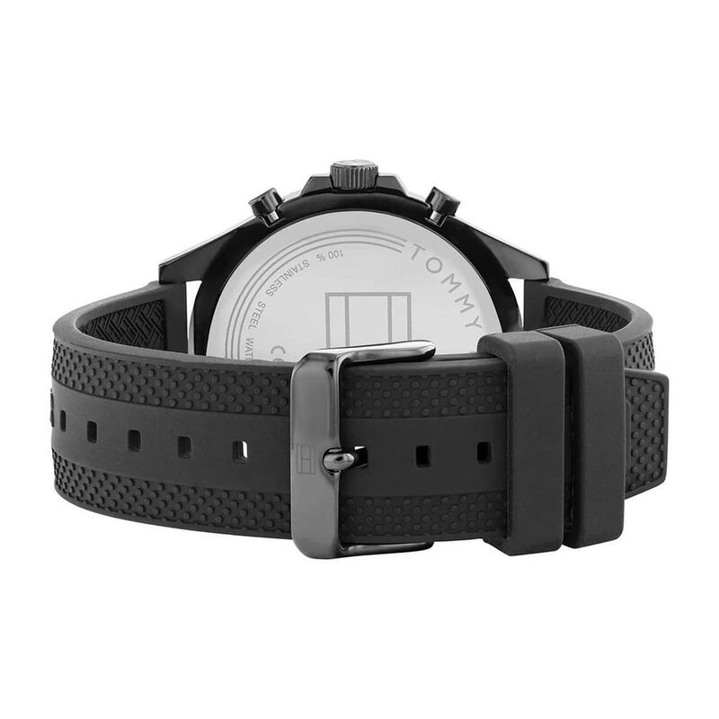Reloj Tommy Hilfiger Hombre Silicona Negro 1791... image number null