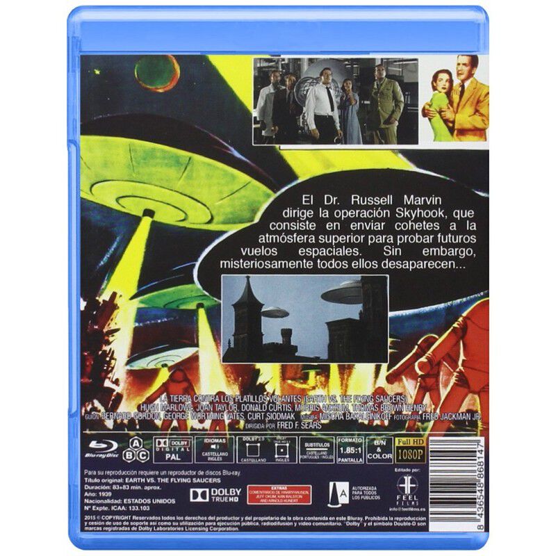 La Tierra Contra Los Platillos Volantes (blu-ra... image number null