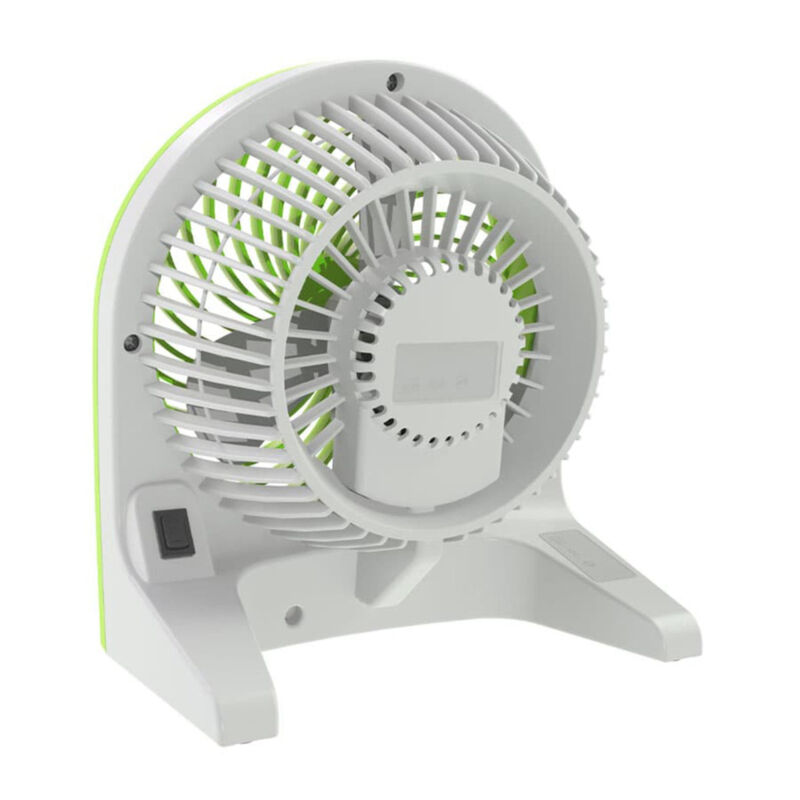 Ventilador De Escritorio O Piso Plastico Verde ... image number null