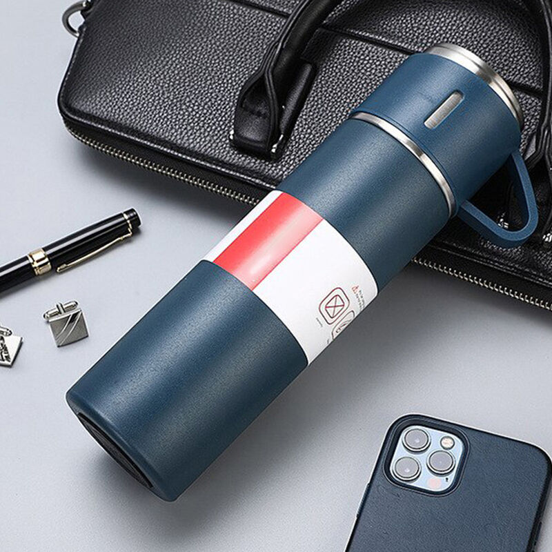 Termo con tazas de acero Inoxidable de 500 ml image number null