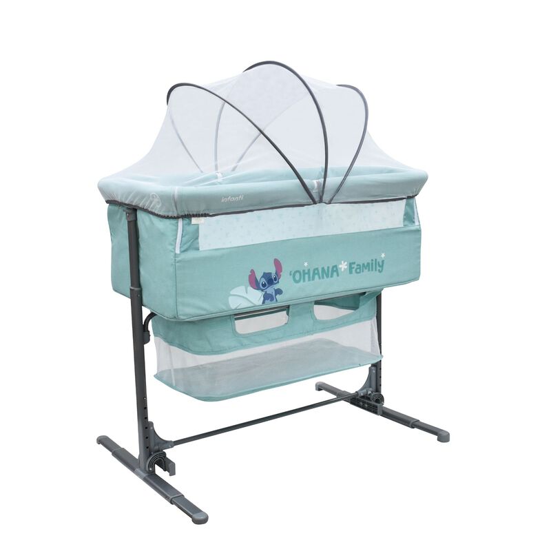 Cuna Colecho De Bebe Plegable Mosquitero Y Late... image number null