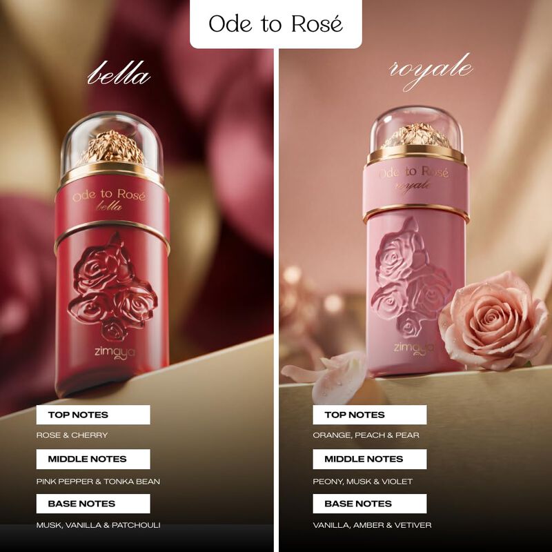 Eau De Parfum Zimaya Ode To Rose Bella 100 ml image number null