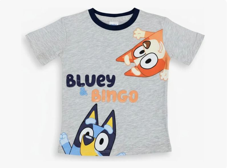 Pijama Bluey Para Ni&ntilde;os I Pantal&oacute;n Y Playera image number null