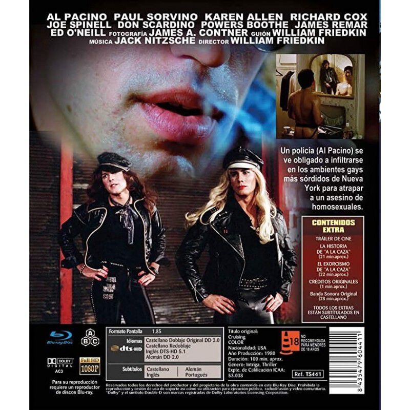 A La Caza [blu-ray] (1980) Cruising image number null