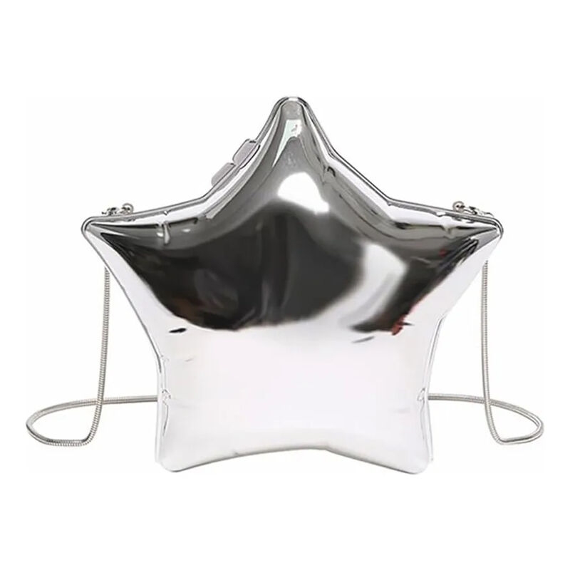 Mini Bolso Plateado Elegante Para Fiesta image number null