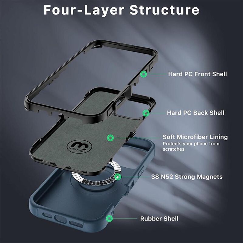 Funda Case MYBAT Maverick Rogue para iPhone 16 ... image number null