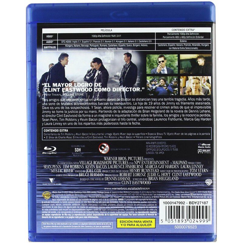 R&iacute;o M&iacute;stico [blu-ray] (2003) image number null