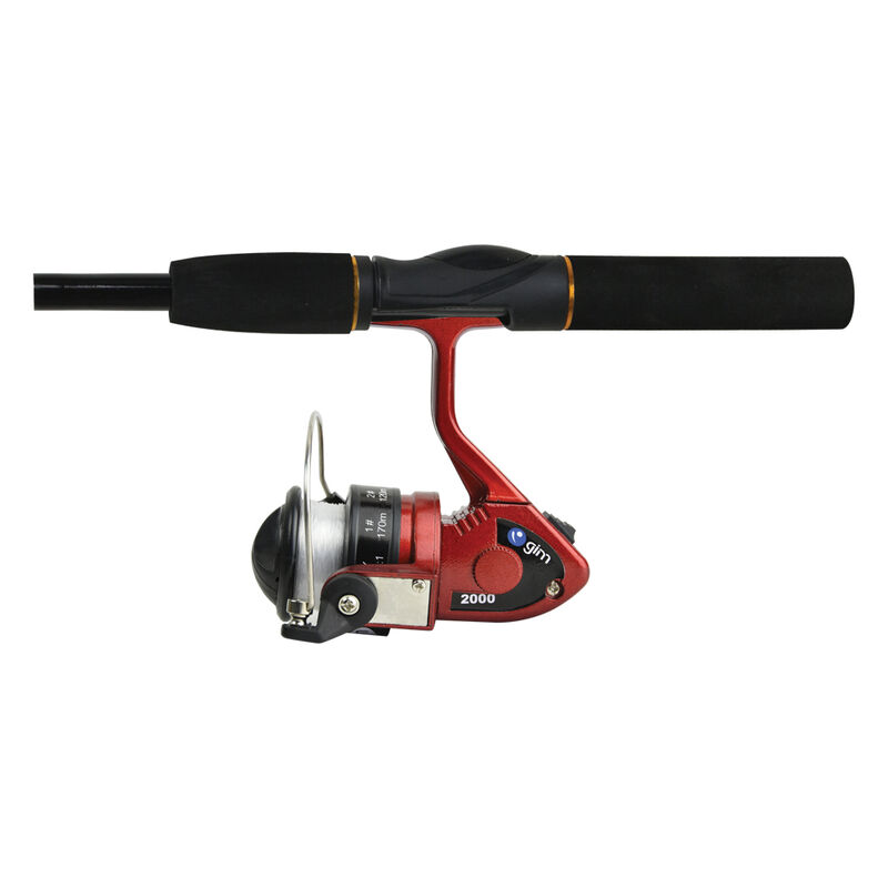 Ca&ntilde;a Pescar 135cm Fibra Vidrio Carrete Kit Comp... image number null