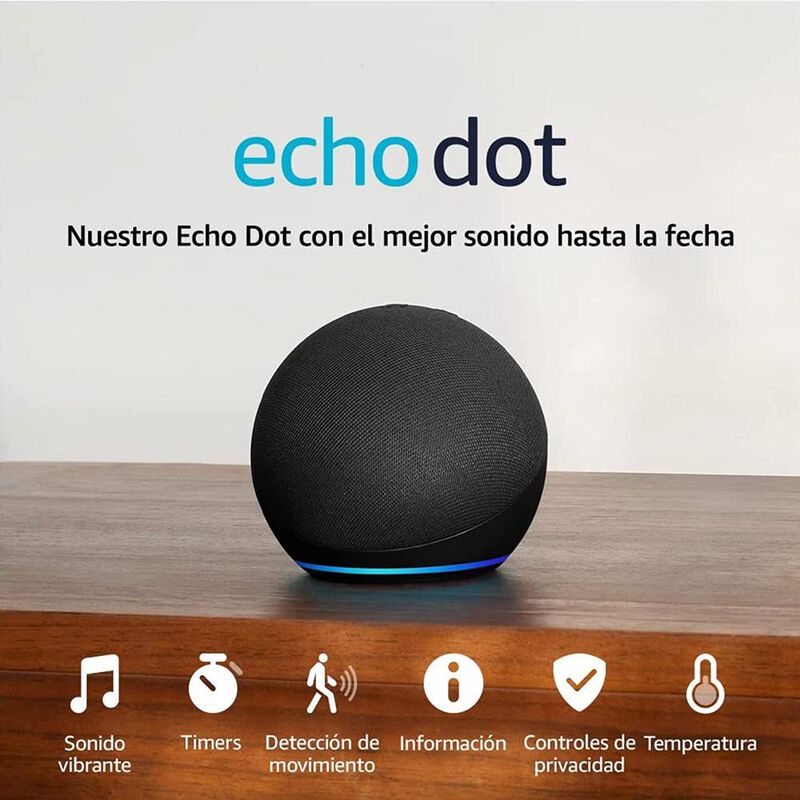 BOCINA ALEXA ECHO DOT INTELIGENTE 5A GENERACION... image number null