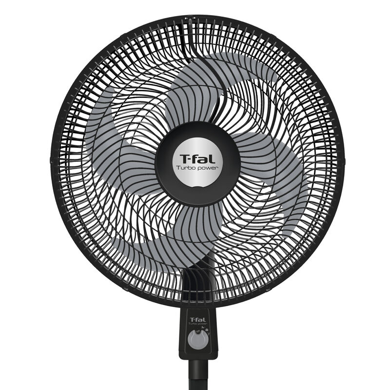 Ventilador T-Fal Turbo 18 pedestal negro VE2910... image number null