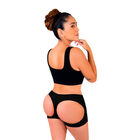 Panty Push Up Faja Levantagluteo Con Refuerzo Látex Negro XCH