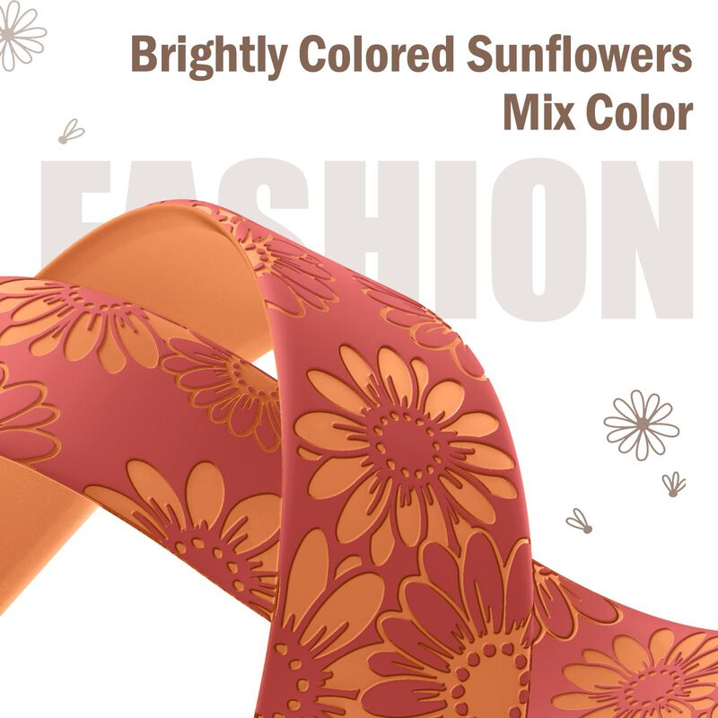 Correa Daqin Floral Grabada para Apple Watch 38... image number null