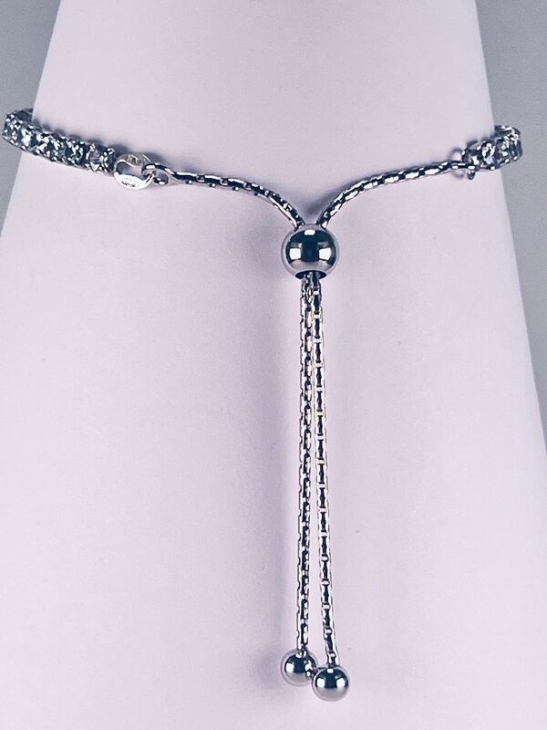 Pulsera De Plata Con Zirconias image number null