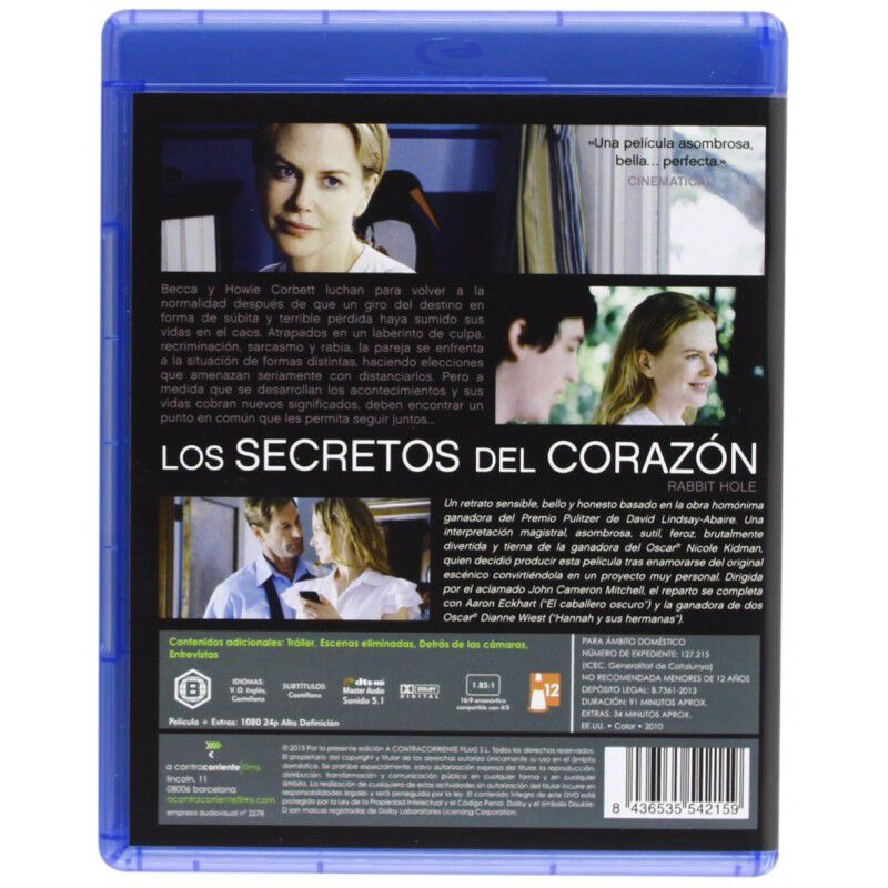 LOS SECRETOS DEL CORAZON (BLU-RAY) image number null