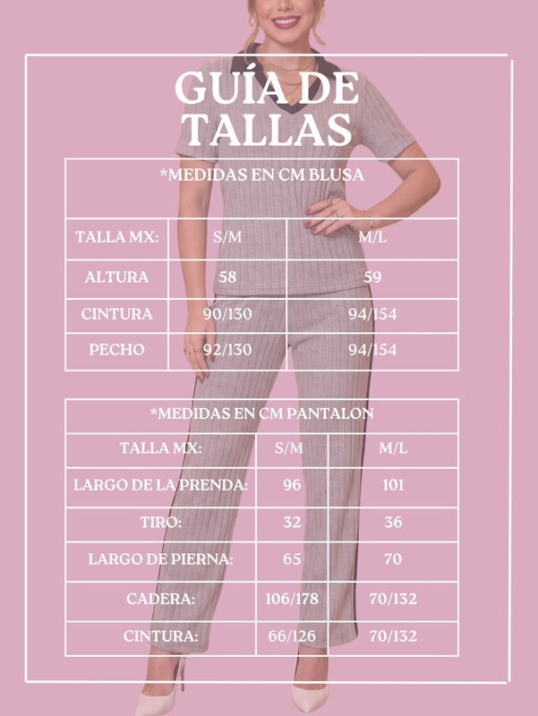 Conjunto 2 Piezas, Blusa De Manga Corta Y Panta... image number null