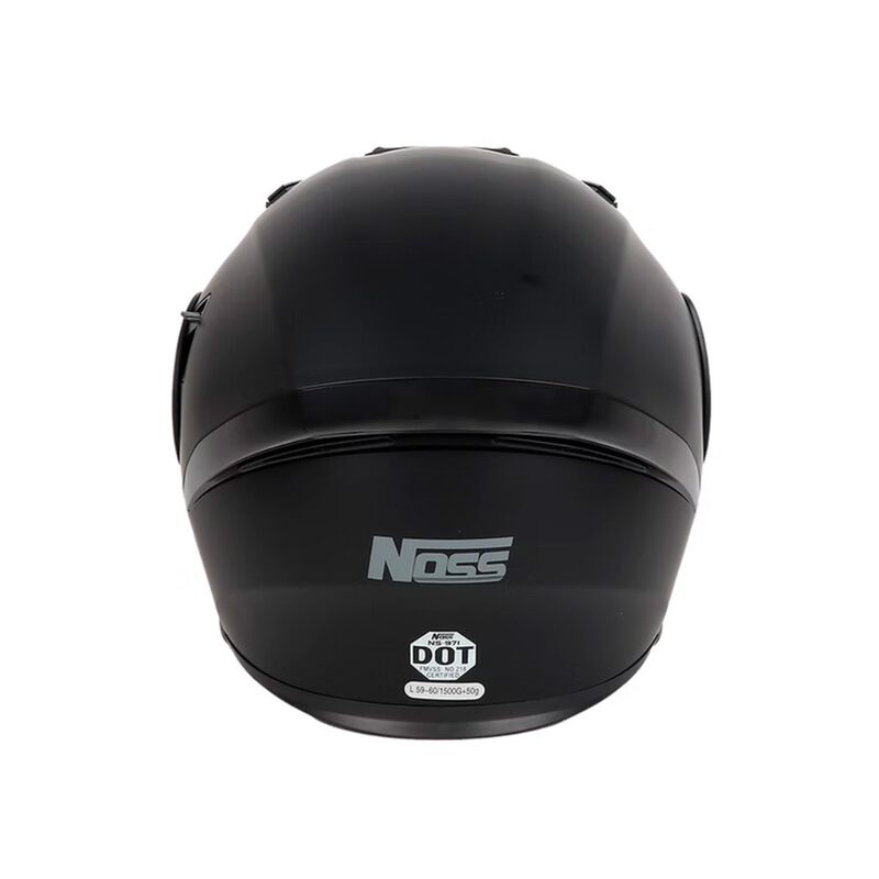 Casco Noss Ns-971 Abatible S&oacute;lido Negro Xxl image number null