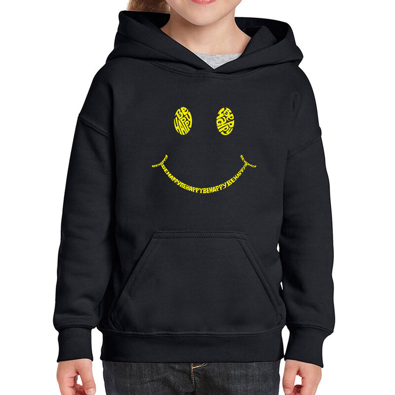Sudadera Con Capucha Word Art Para Ni&ntilde;a - Be Ha... image number null