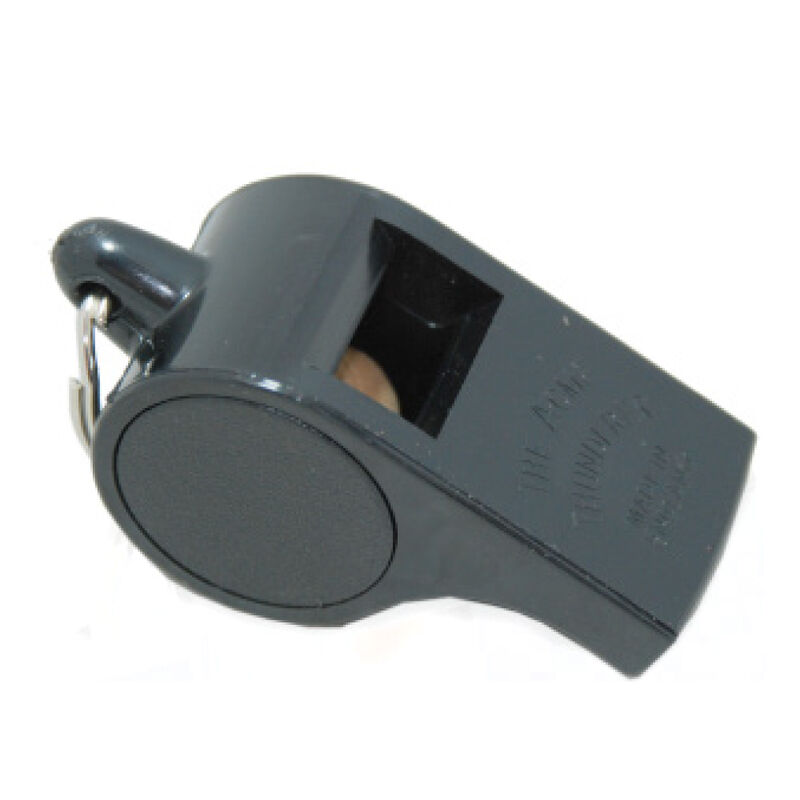 Silbato Acme 60mm Pl&aacute;stico Negro 115db Argolla ... image number null
