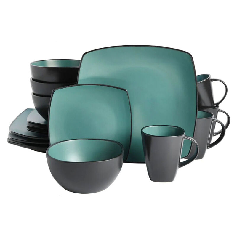 Vajilla Moderna Jade/Negro para 8 Personas 32pz... image number null