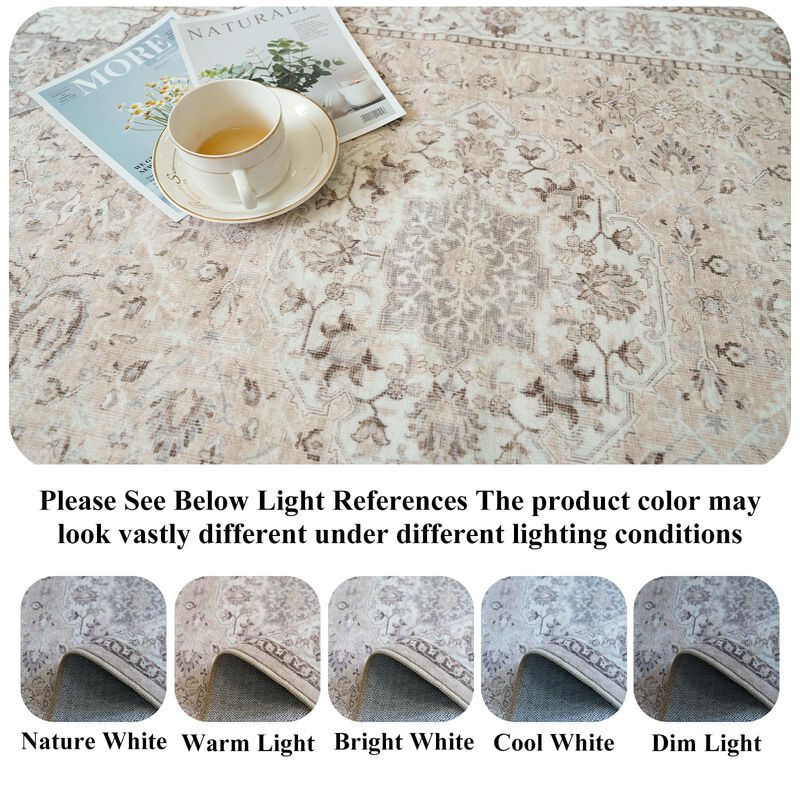Alfombra Hy Hao Yun Lai 183 &times; 274 cm Beige Lava... image number null