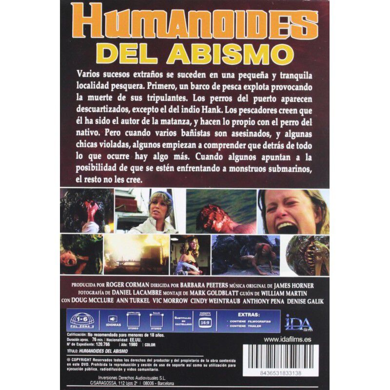 Humanoides del Abismo [DVD] (1980) image number null