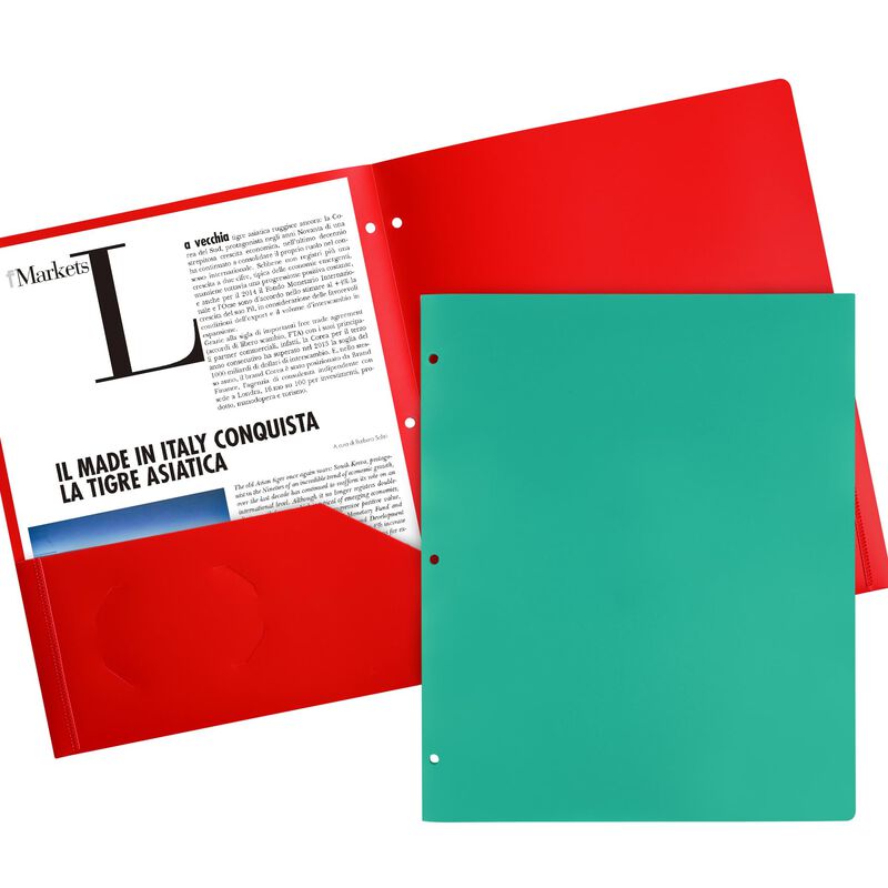 Carpeta De Archivo Feosky Tama&ntilde;o Carta, 12 Colo... image number null