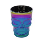 Tarro Cervecero De Cristal Ideen Tornasol Calavera 580 Ml