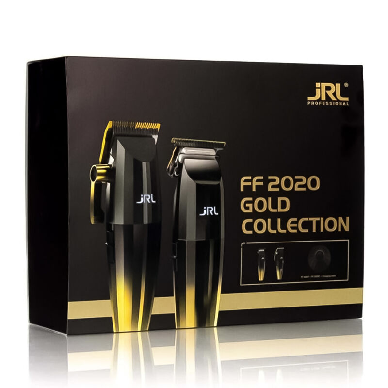 Combo Clipper Y Trimmer Profesional Jrl Gold Ff... image number null