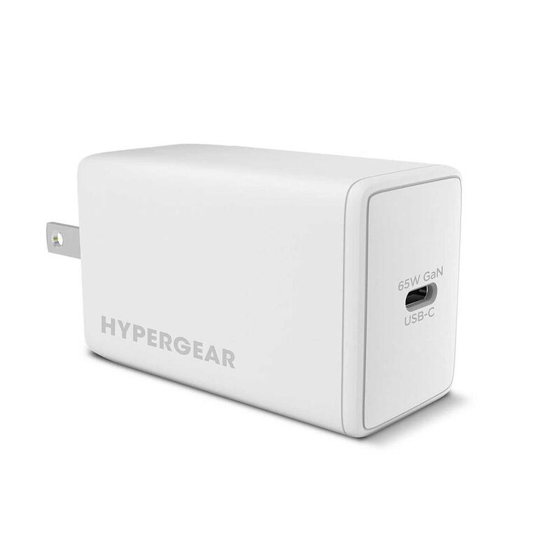 Cargador r&aacute;pido AC HYPERGEAR USB-C PD 65W GaN P... image number null