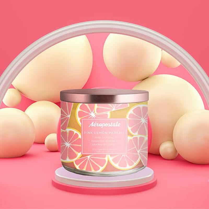 Vela Arom&aacute;tica Aeropostale Pink Lemon Parfait S... image number null