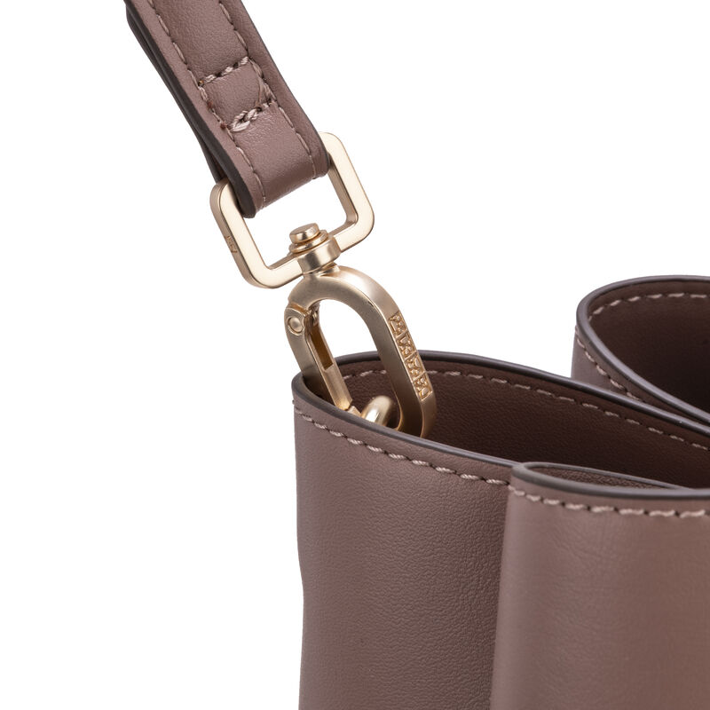 Bolsa Satchel Grande Con Mascada Color Rosa image number null